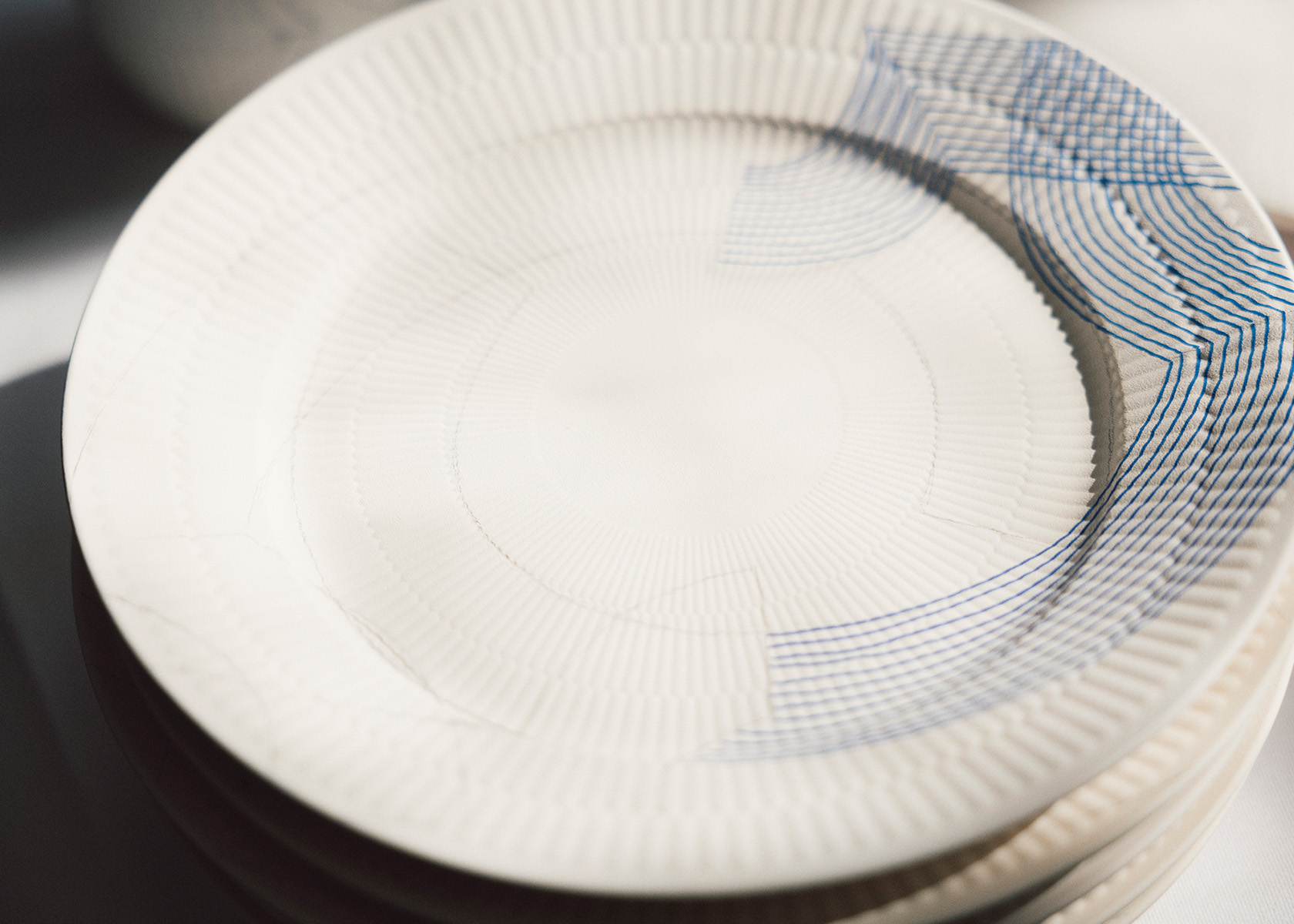The process of crafting and hand painting the Motif collection